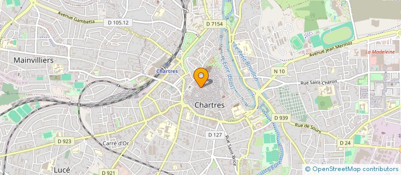 localisation de l'entreprise SNC GARCIA à CHARTRES