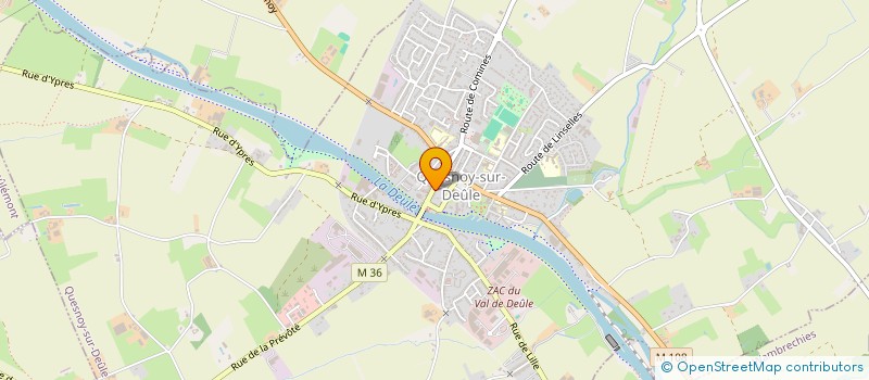 localisation de l'entreprise SNC GARDIA  QUESNOY-SUR-DEULE