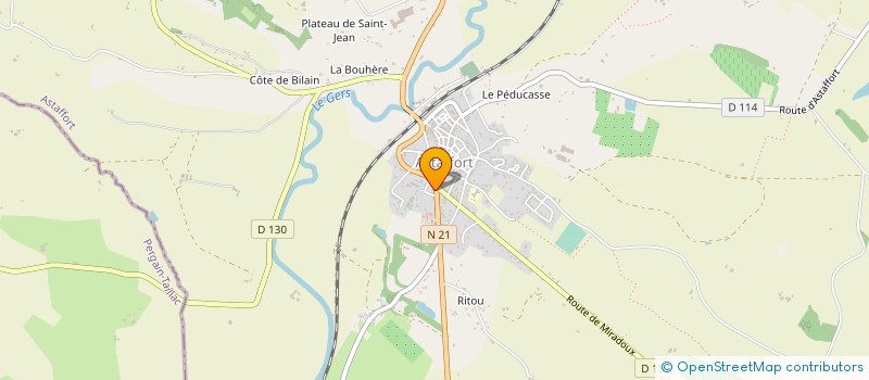 localisation de l'entreprise SNC GASCONS VILADOMAT  COEX