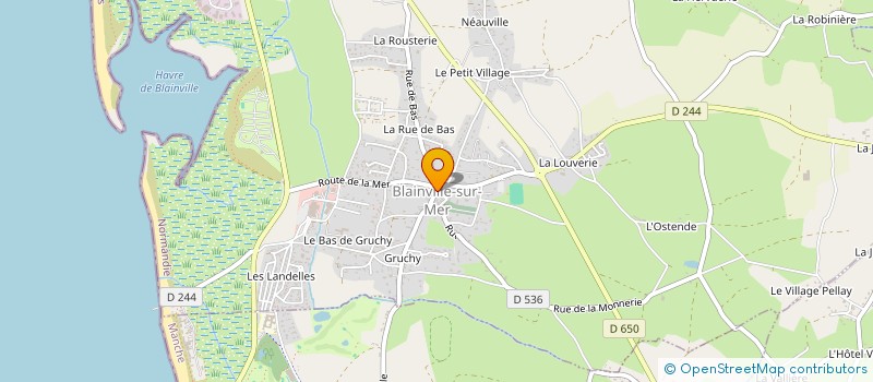 localisation de l'entreprise SNC GEISBAR  BLAINVILLE-SUR-MER