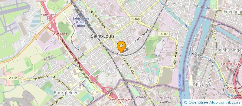 localisation de l'entreprise SNC GENTINE à SAINT-LOUIS