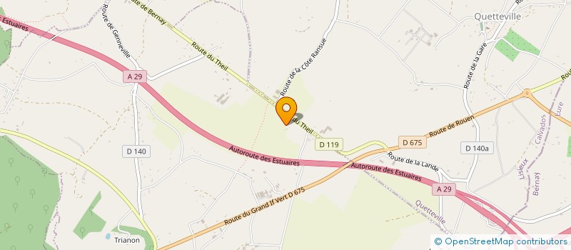 localisation de l'entreprise SNC GHELFI  SAINT BENOIT D'HEBERTOT