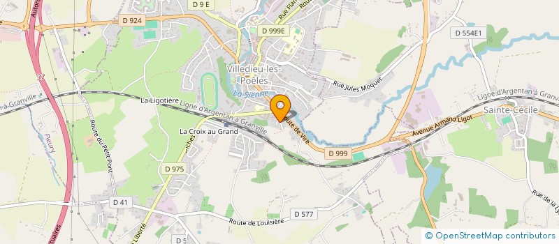 localisation de l'entreprise SNC GIGOU QUESNEE ET CIE à VILLEDIEU-LES-POELES-ROUFFIGNY
