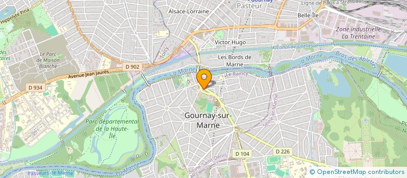 localisation de l'entreprise SNC GIPECHRIS à GOURNAY-SUR-MARNE