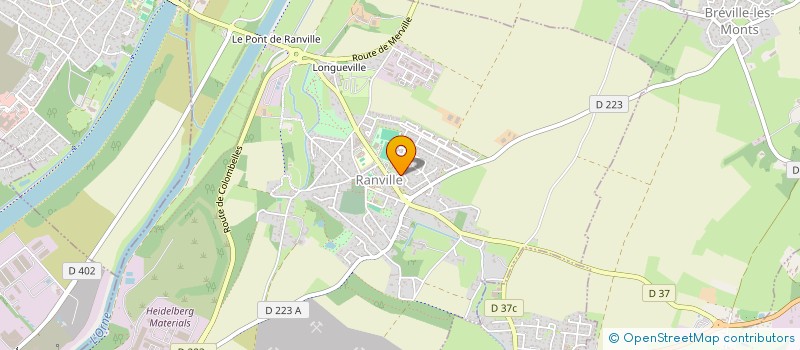 localisation de l'entreprise SNC GODEFERT  RANVILLE