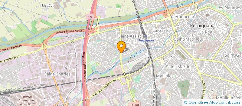 localisation de l'entreprise SNC GOEMAN MATON  PERPIGNAN