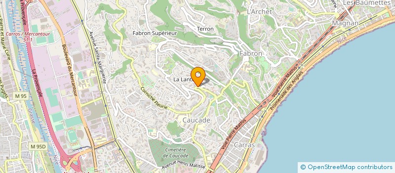 localisation de l'entreprise SNC GOLETTO FRANCOIS à NICE