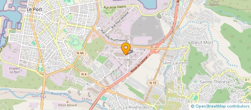 localisation de l'entreprise SNC GOYAVE LOC 12  LE PORT