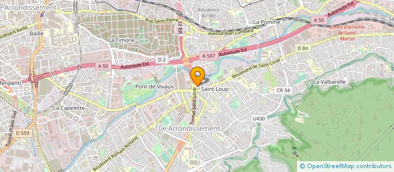 localisation de l'entreprise SNC GRANATA à MARSEILLE