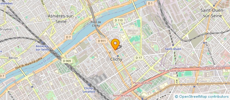 localisation de l'entreprise SNC GRAND LITTORAL à CLICHY