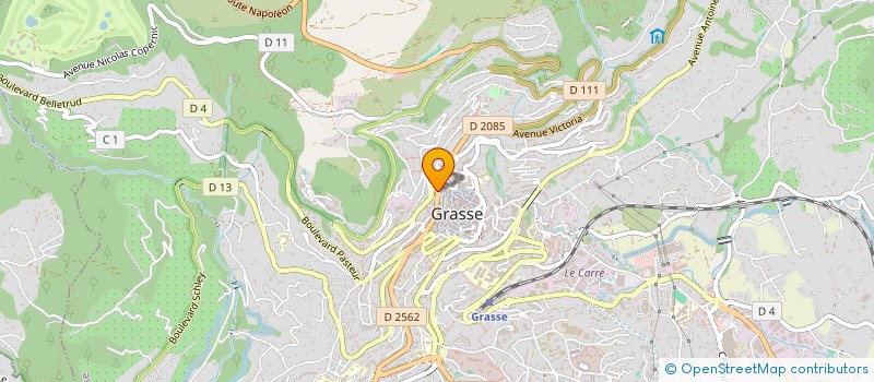 localisation de l'entreprise SNC GRASS CERAM à GRASSE