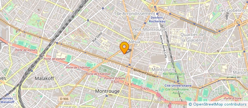 localisation de l'entreprise SNC GRENADE à PARIS