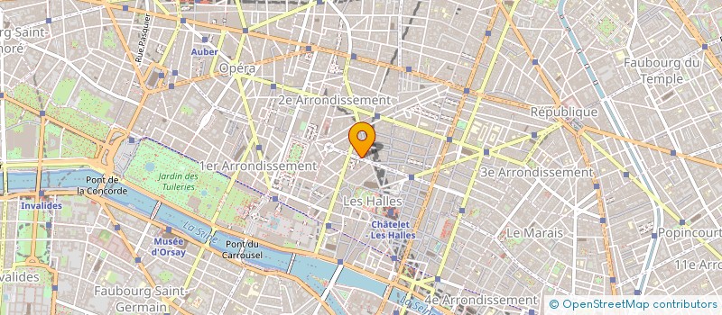 localisation de l'entreprise SNC GRENETA  PARIS