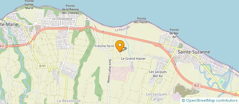 localisation de l'entreprise SNC GRIMM 168  SAINTE-SUZANNE