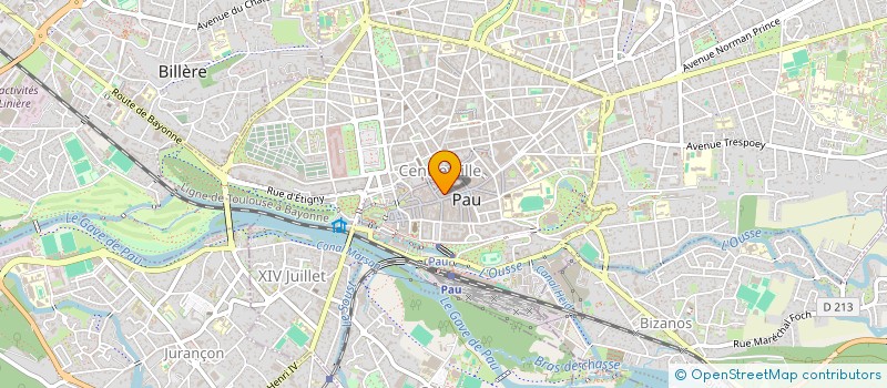 localisation de l'entreprise SNC GRUJARD à PAU