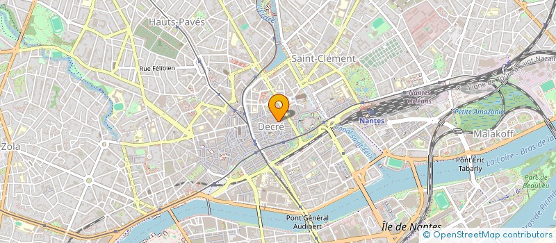 localisation de l'entreprise SNC GUERIN à NANTES