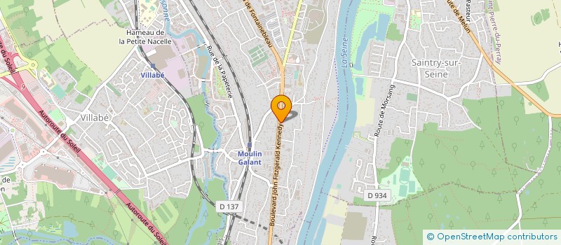 localisation de l'entreprise SNC GUET à CORBEIL-ESSONNES