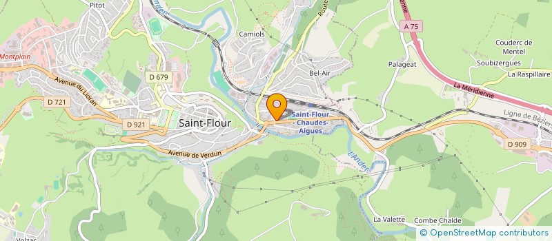 localisation de l'entreprise SNC GUIVIEN à SAINT-FLOUR