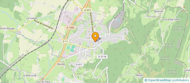 localisation de l'entreprise SNC HABANOS  CUISEAUX