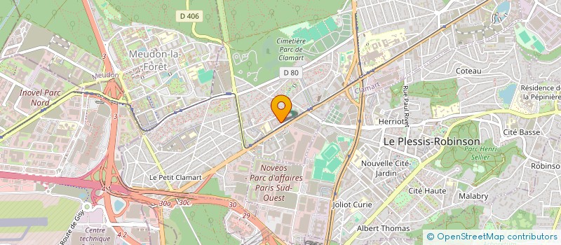 localisation de l'entreprise SNC HALILI à CLAMART