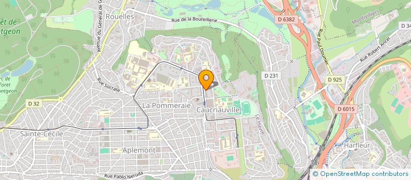 localisation de l'entreprise SNC HAPPY à LE HAVRE