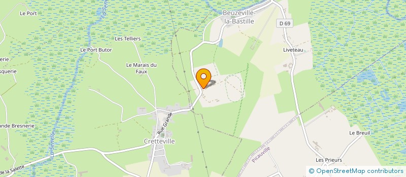 localisation de l'entreprise SNC HENRI LEVESQUE à BEUZEVILLE-LA-BASTILLE
