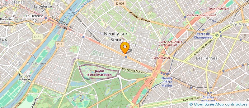 localisation de l'entreprise SNC HEREP III ARCUEIL à NEUILLY-SUR-SEINE