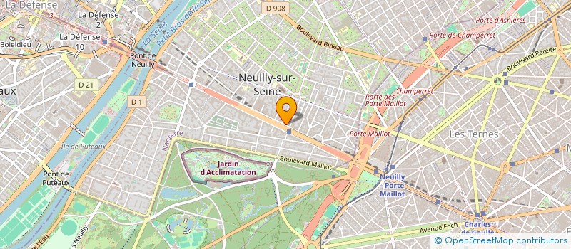 localisation de l'entreprise SNC HEREP III CHARENTON à NEUILLY-SUR-SEINE