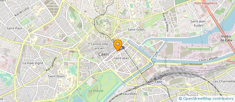 localisation de l'entreprise SNC HICA à CAEN