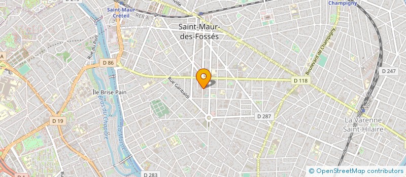 localisation de l'entreprise SNC HKM à SAINT-MAUR-DES-FOSSES