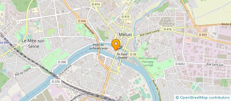 localisation de l'entreprise SNC HORIZON à MELUN