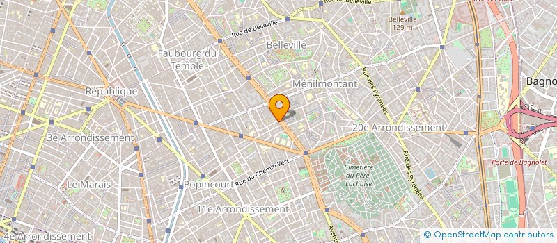 localisation de l'entreprise SNC HOTEL SANS SOUCI à PARIS