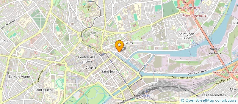 localisation de l'entreprise SNC HOTELIERE DE LA PORTE OCEANCE à CAEN