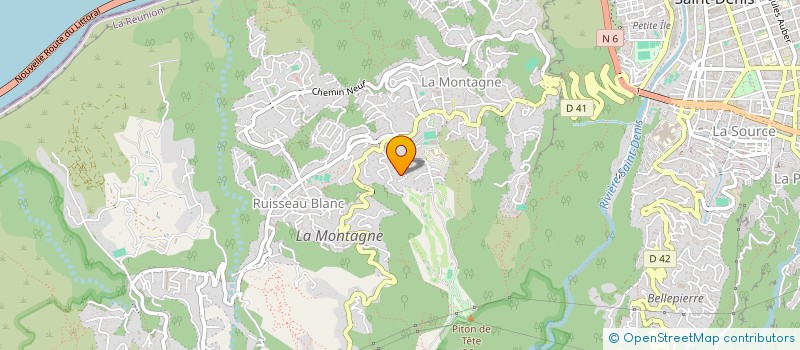 localisation de l'entreprise SNC HOTELIERE DU COLORADO à SAINT-DENIS