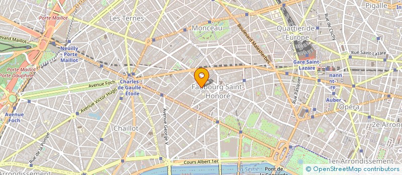 localisation de l'entreprise SNC HOTELIERE ILE DE FRANCE  PARIS
