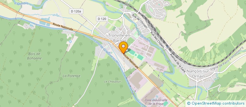 localisation de l'entreprise SNC HUARDEL à TRONVILLE-EN-BARROIS
