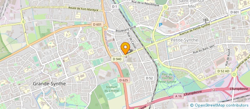 localisation de l'entreprise SNC HURTRELLE à DUNKERQUE