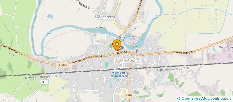 localisation de l'entreprise SNC HYDRO FLUIDES à MONTPON-MENESTEROL
