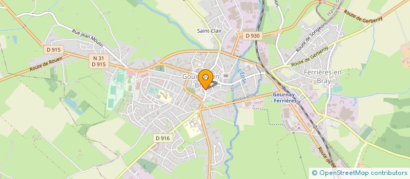 localisation de l'entreprise SNC I VANDA à GOURNAY-EN-BRAY