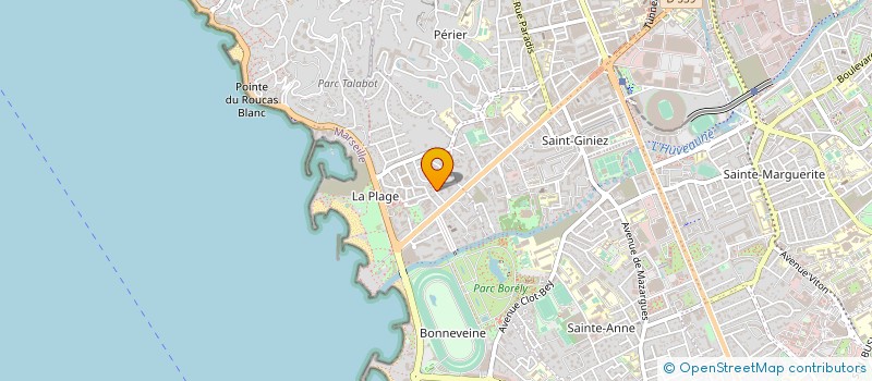 localisation de l'entreprise SNC IAORANA à MARSEILLE 8