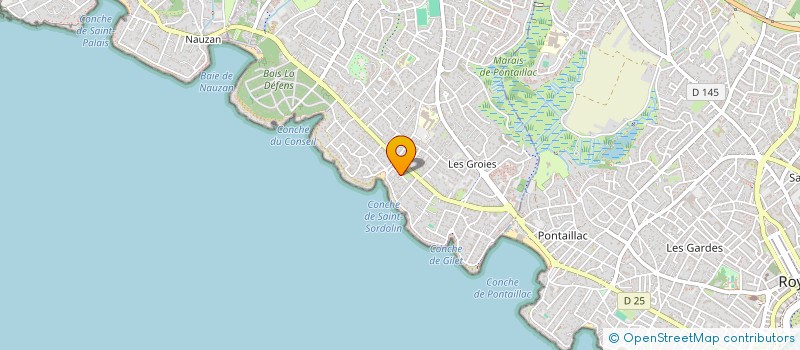 localisation de l'entreprise SNC IDEA  VAUX-SUR-MER