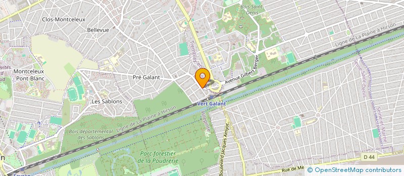 localisation de l'entreprise SNC IHT à VILLEPINTE