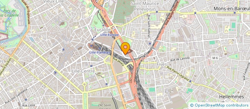 localisation de l'entreprise SNC ILOT FOCH à LILLE