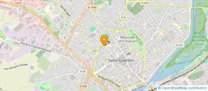 localisation de l'entreprise SNC IMMO à SAINT-QUENTIN