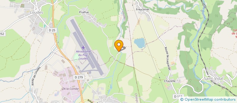 localisation de l'entreprise SNC IMMOBILIER  SAINT-VIDAL