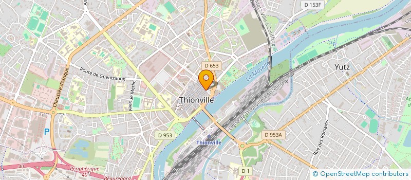 localisation de l'entreprise SNC IMMOBILIERE DE LA VIEILLE PORTE à THIONVILLE