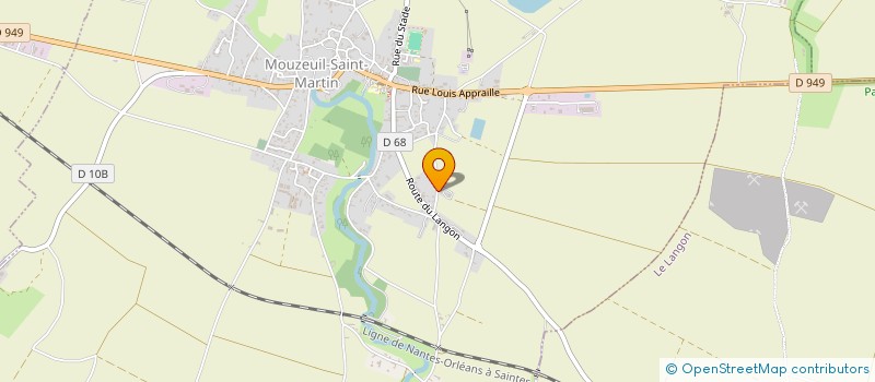 localisation de l'entreprise SNC INITIATIVE  MOUZEUIL-SAINT-MARTIN