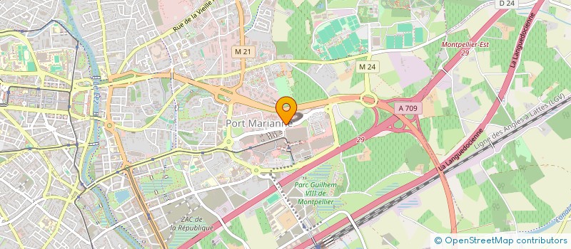 localisation de l'entreprise SNC INNOVATION E32 à MONTPELLIER