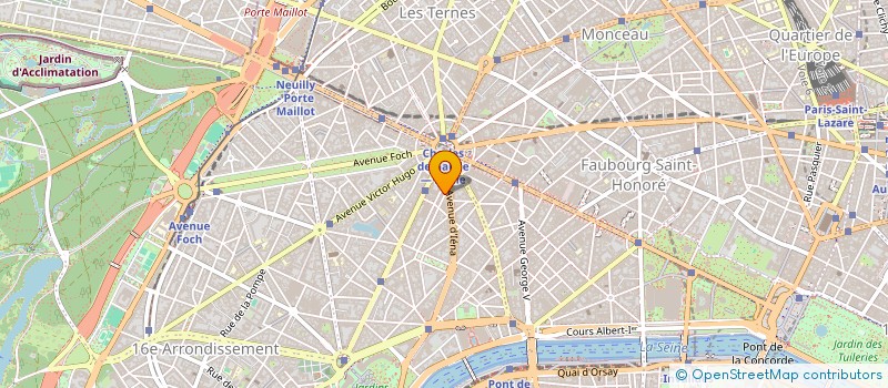 localisation de l'entreprise SNC INTERJET  PARIS