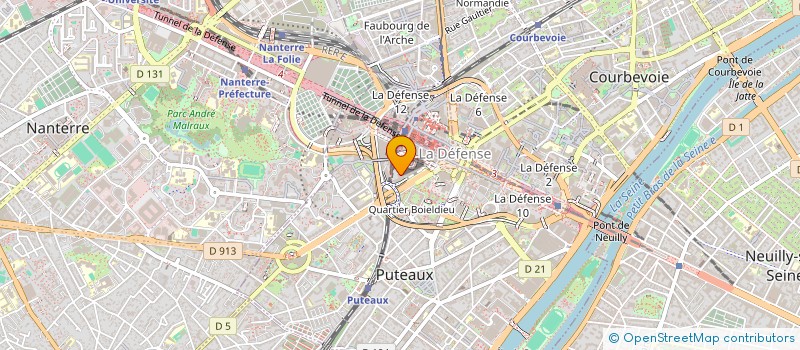 localisation de l'entreprise SNC INVEST HOTELS BAYONNE - MONT DE MARSAN  PUTEAUX